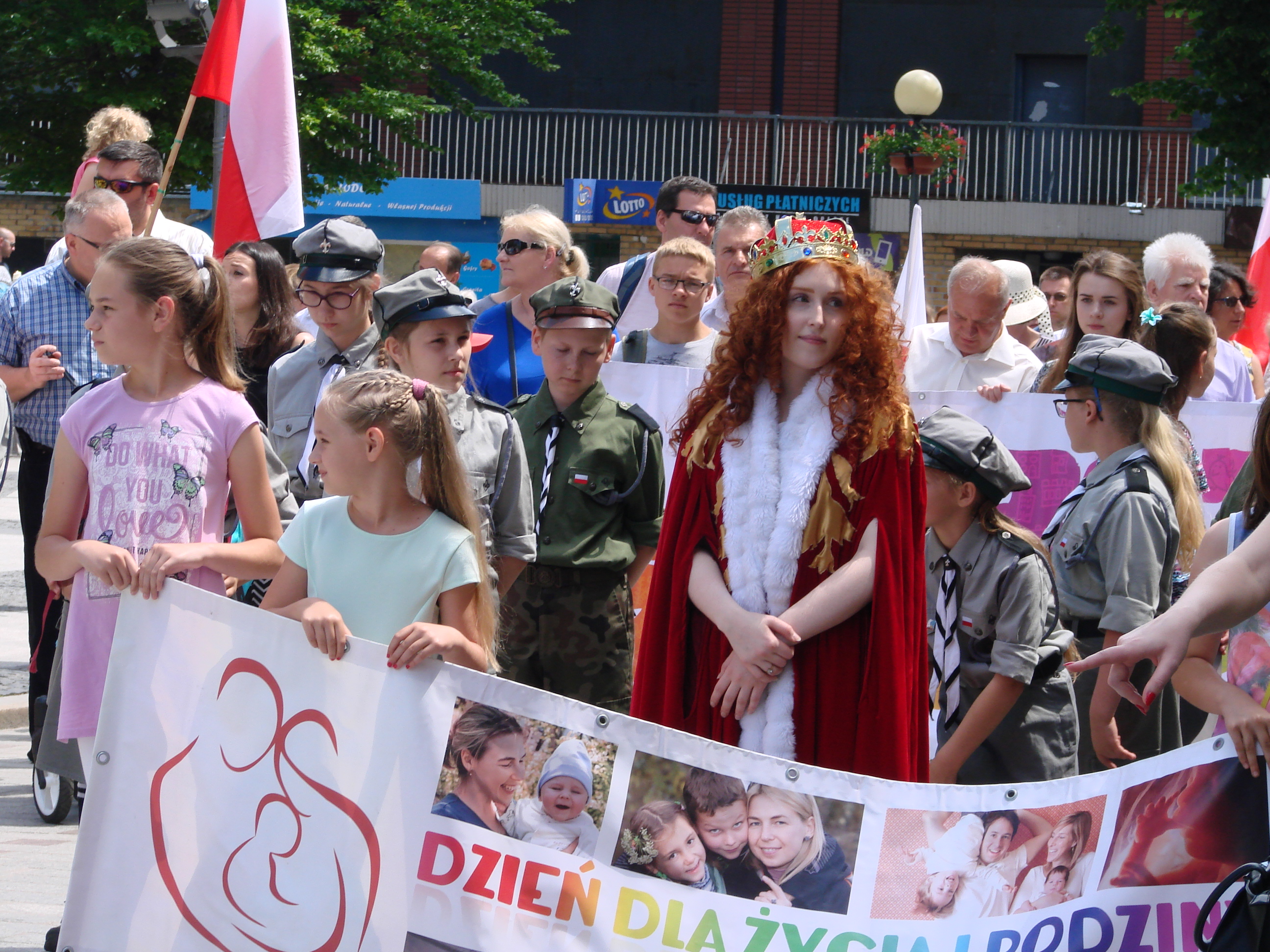 Marsz dla dzieci i rodziny