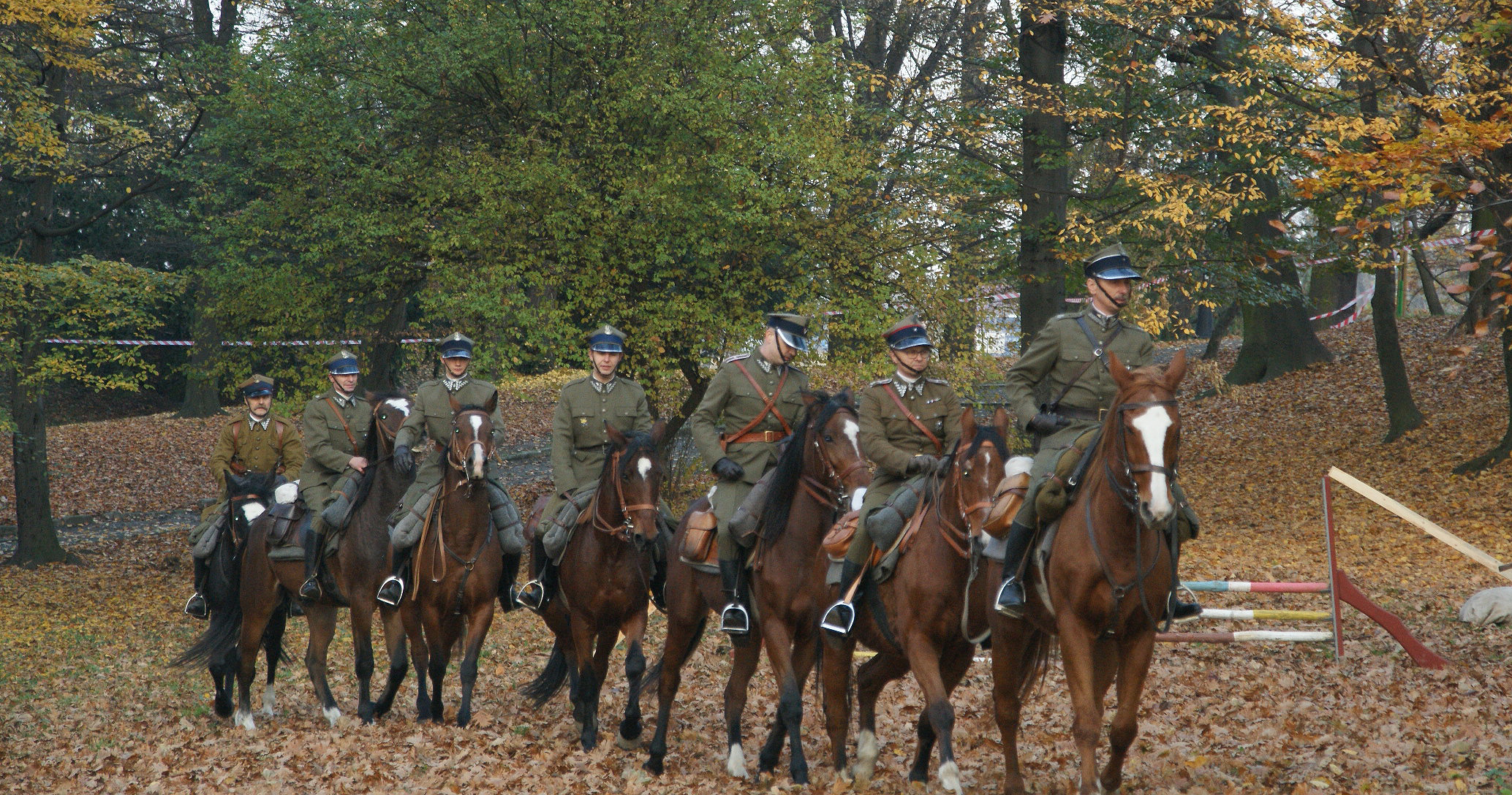 Pokaz jazdy kawaleryjskiej