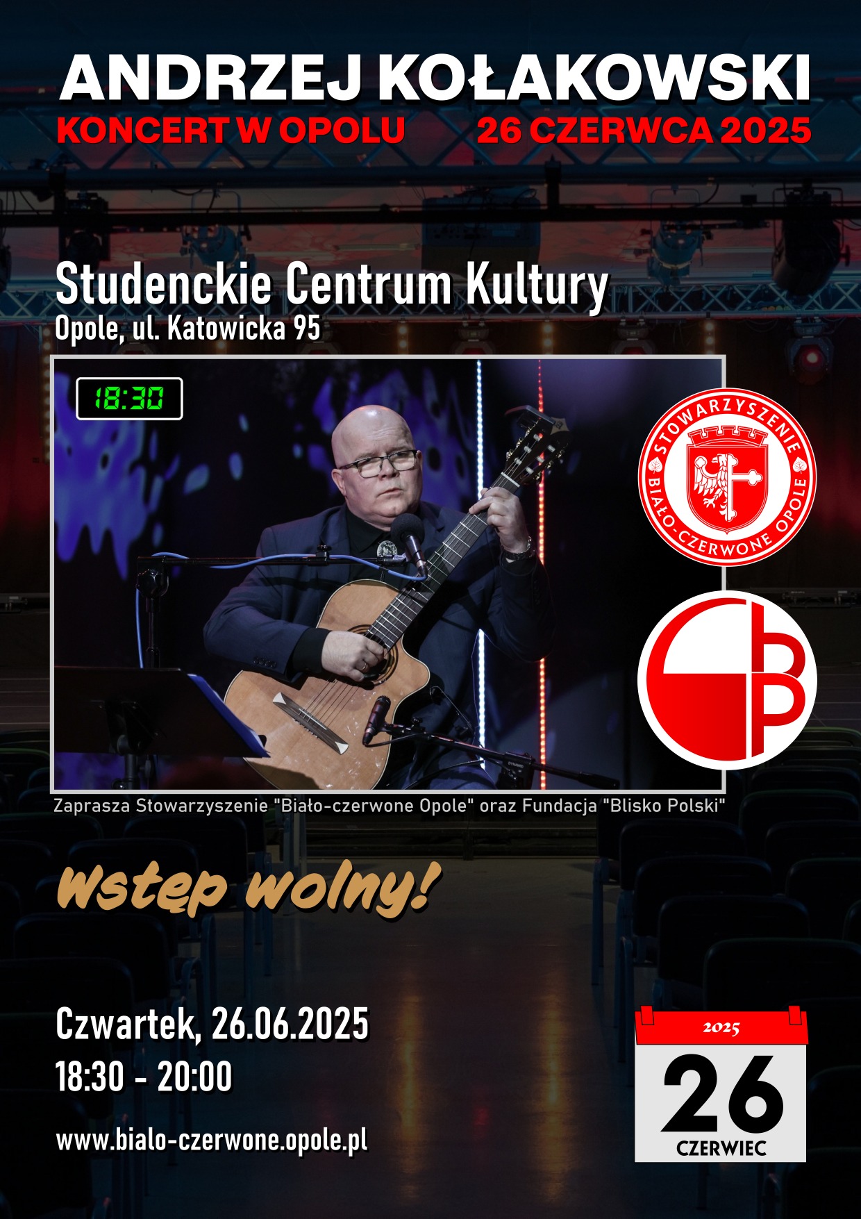 Koncert Andrzej KoĹakowski